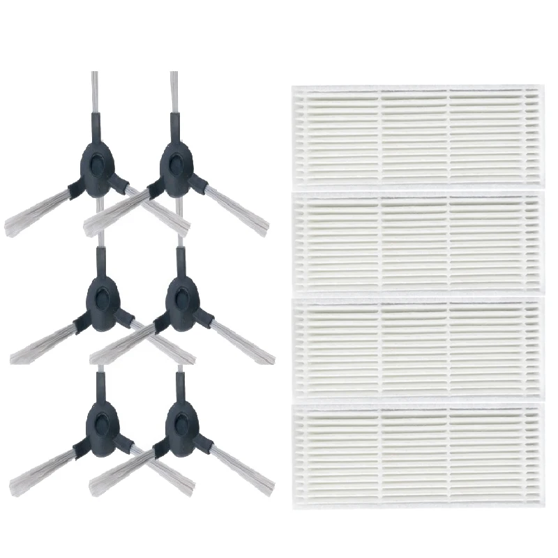 Пылесос Hepa-фильтр, боковая щетка для AMIBOT Pure H2O Connect, детали робота-пылесоса, замена основной щетки ролика