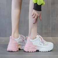Women Sneakers 2026 New Fashion Casual Sports Shoes Women Autumn Lace-up Mesh Breathable Women's Running Shoes Zapatillas Mujer - Image 4