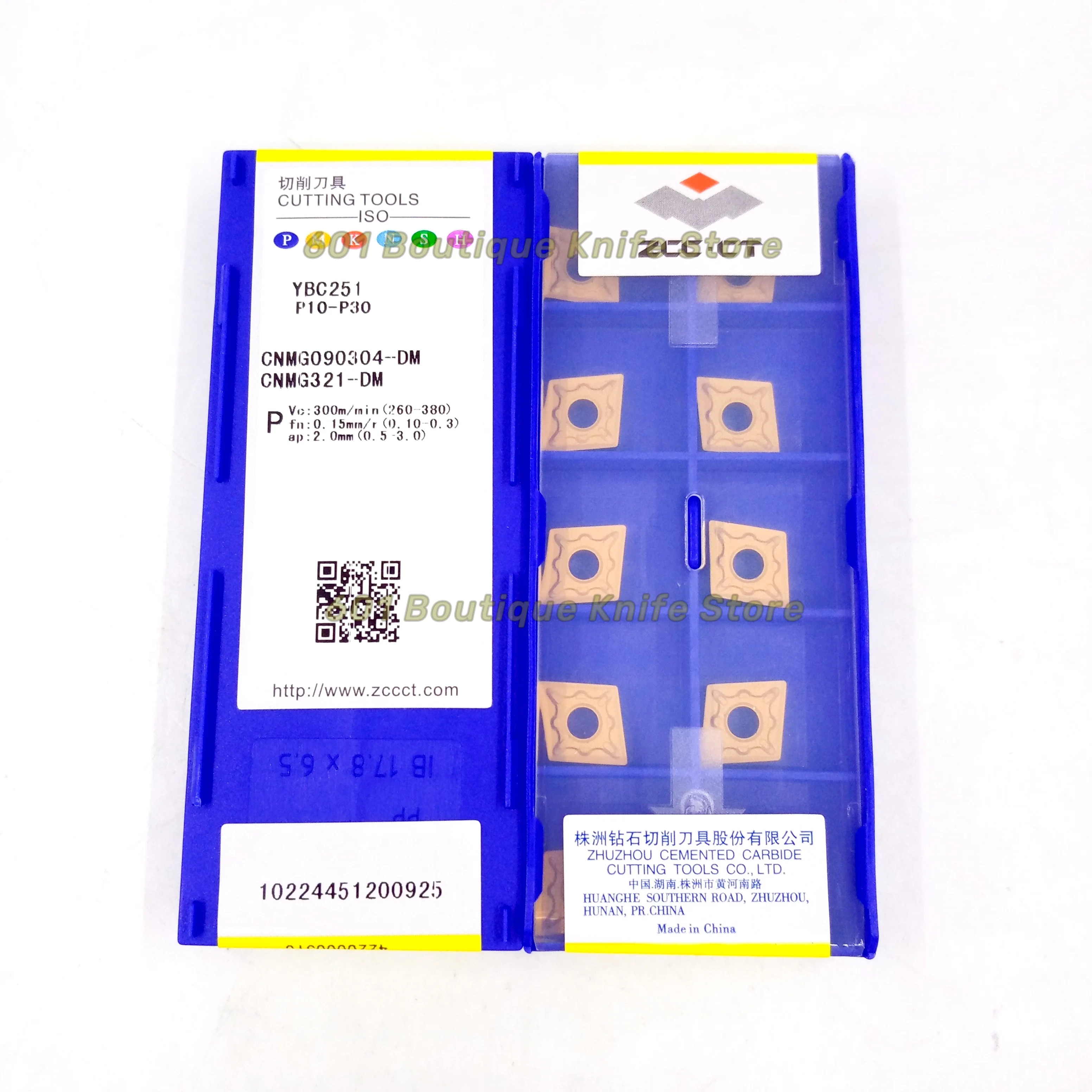 ZCC CT turning insert CNMG090304 -DM CNMG 090304 DM zccct carbide cutting tools for medium cut of steel CNMG090304-DM New