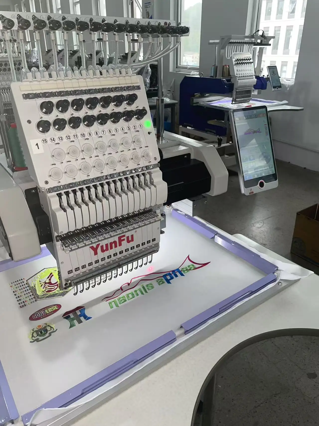Budget-Friendly 1200 Rpm Single Head 15 Needle Digital Control Computerized 3D Cap Embroidery Machine Doorstep Delivery