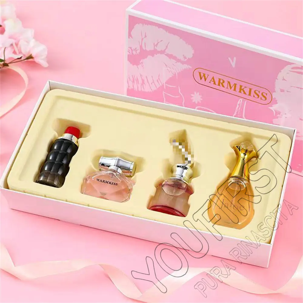 

High Grade Perfume Women Profumo Donna 110ml Female Club De Nuit Perfumes Feminino Gift Box 4Pcs Set Natural Floral Scent Spray