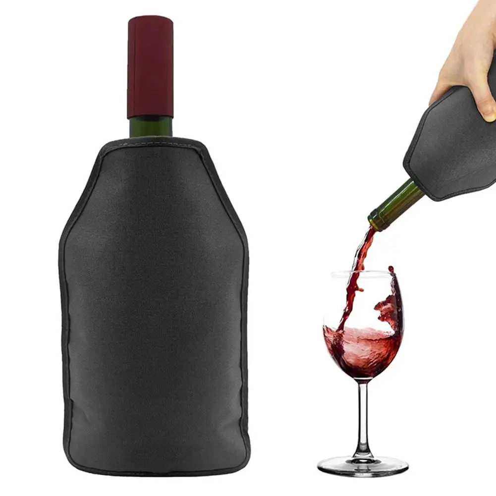 Weinkühler-Eisbeutel, Picknick-Getränkehalter, Nylon-Weinkühlerhülle, Softdrink-Halter, Barzubehör für Bier- und Champagnerkühler ﻿ – Detail 2