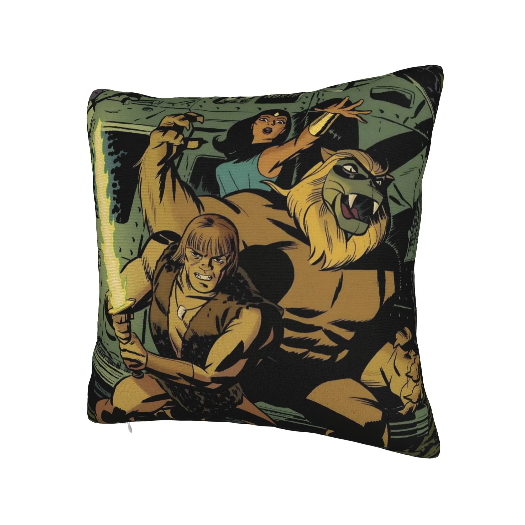 Thundarr The Barbarian Pillowcase Merchandise Soft Cushion Cover Decor  Throw Pillow Case Cover Home Multi-Size