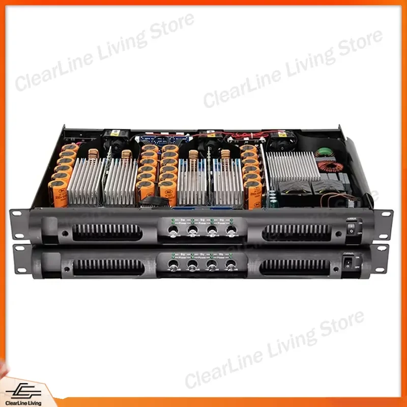 360 Karaoke Processor 4 In 8 Out DSP Audio Digital Sound Effect Mixer Professional KTV Echo Reverb Equalizer for Home Party