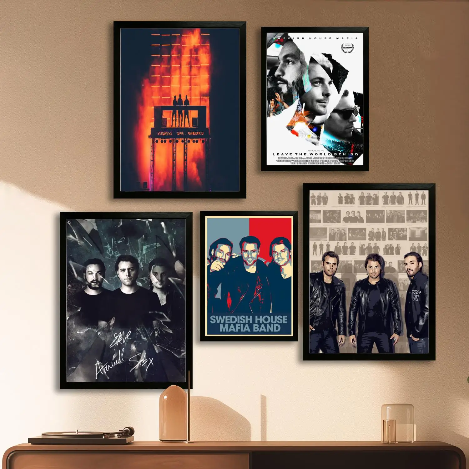 

Swedish House Mafia Canvas Art Poster, Wall Art Picture Print, Modern Family Bedroom Decor Posters,Decorative painting