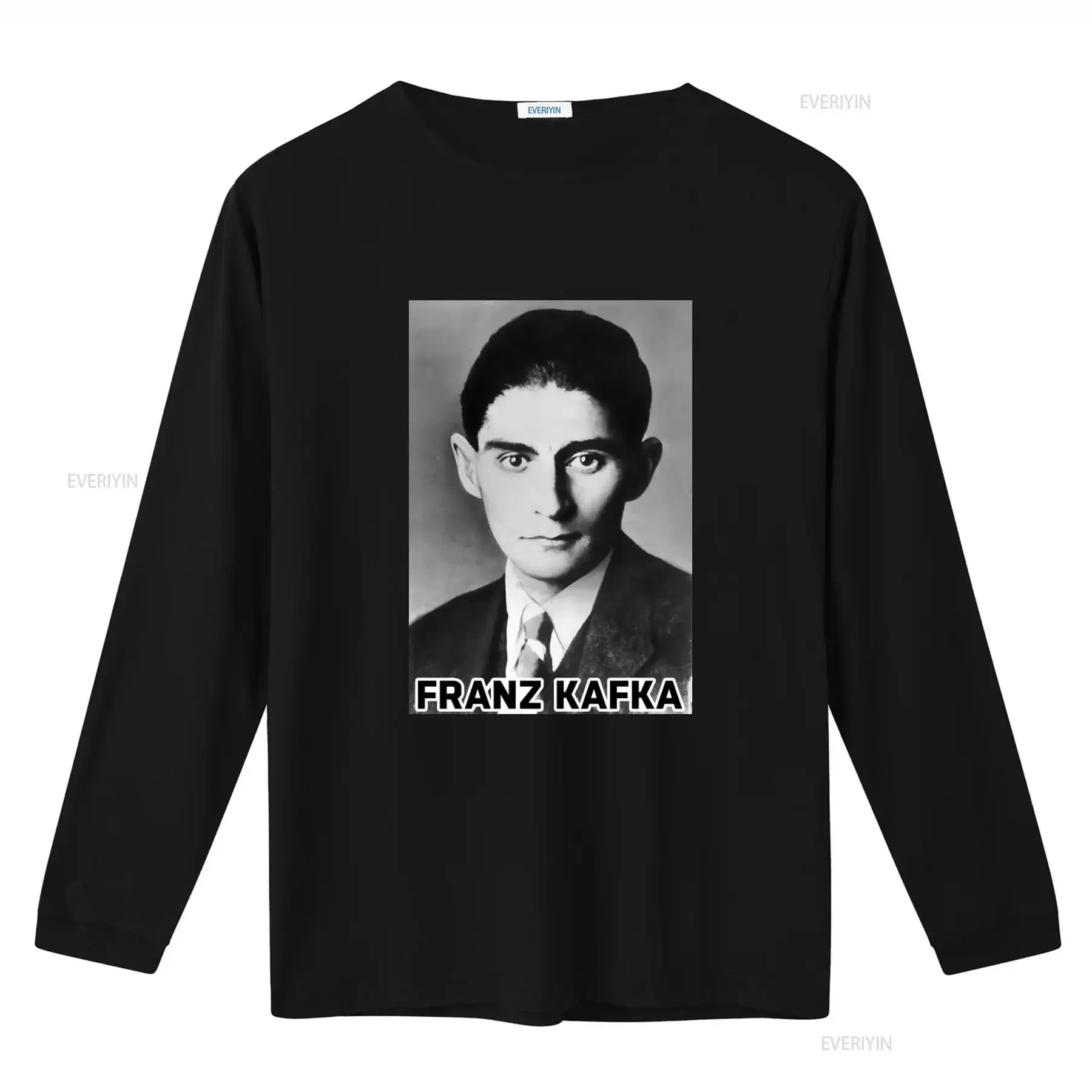 Franz Kafka 20th Century Jewish Fiction Writer T Shirt 5 3 Oz G500 vintage Washed Stylish streetwear homme designer clothes