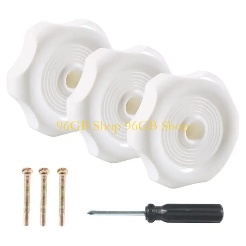 

96GB 7pcs Replacement Knobs Trailer Window Vent Knobs for Window Ventilation Systems
