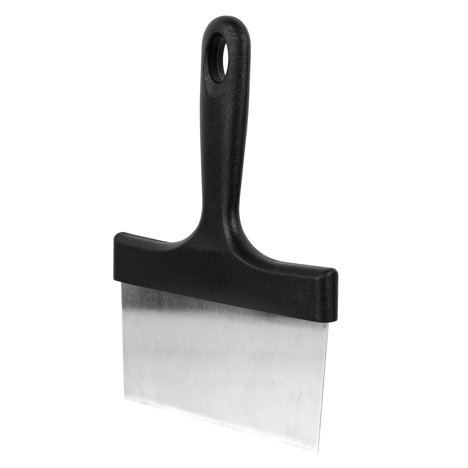 

Scrubber Barbecue Spatula Metal Pan Scrubbers Grill Cleaner Teppanyaki Iron Scrapers for Black Tools