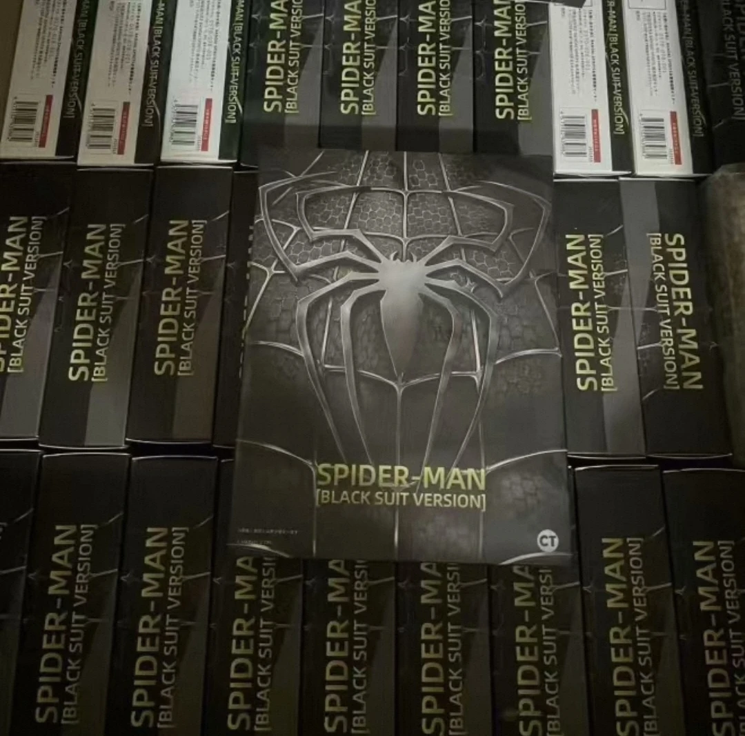 

Black Spiderman Figure Across The Spider-Verse Part One S.H.Figuarts Spider-Man Venom Shf Collectible Model Decoration
