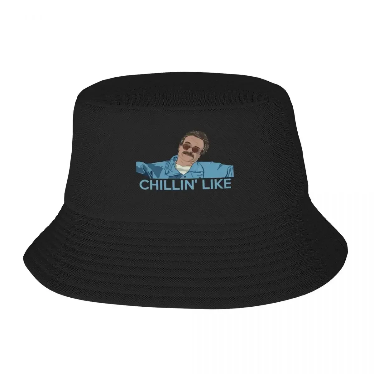 Weekend at Bernies, Chillin Like, Bernies Bucket Hat Christmas Hat Rugby Designer Hat birthday Mens Tennis Women's