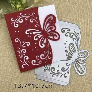 Daun Cantik Dies Pemotong Logam Stensil Die Cut Perangko Kerajinan Buku Tempel Kartu Kertas Album DIY Embossing Die 8 stempel dan cetakan penjualan terbaik - №