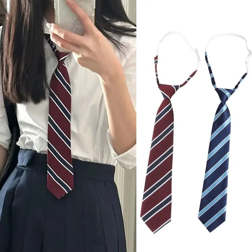 Fashion Red Striped JK Tie College Style Uniform Bow Tie Gentleman Party Dress Boys Girls