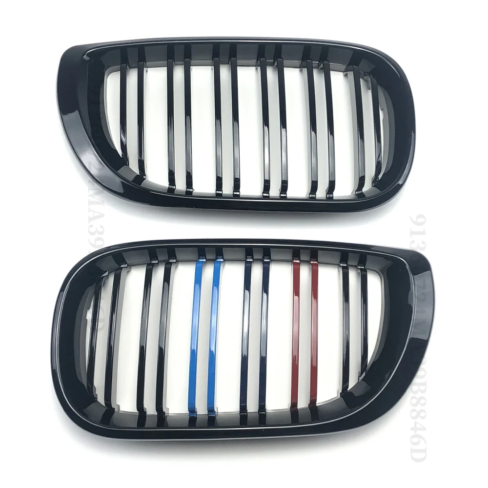 Sport Front Kidney Grille Radiator Grid Bumper Grill Inlet Mesh Facelift Body Kit For BMW E46 4 Door 3 Series 2002-2005 Styling