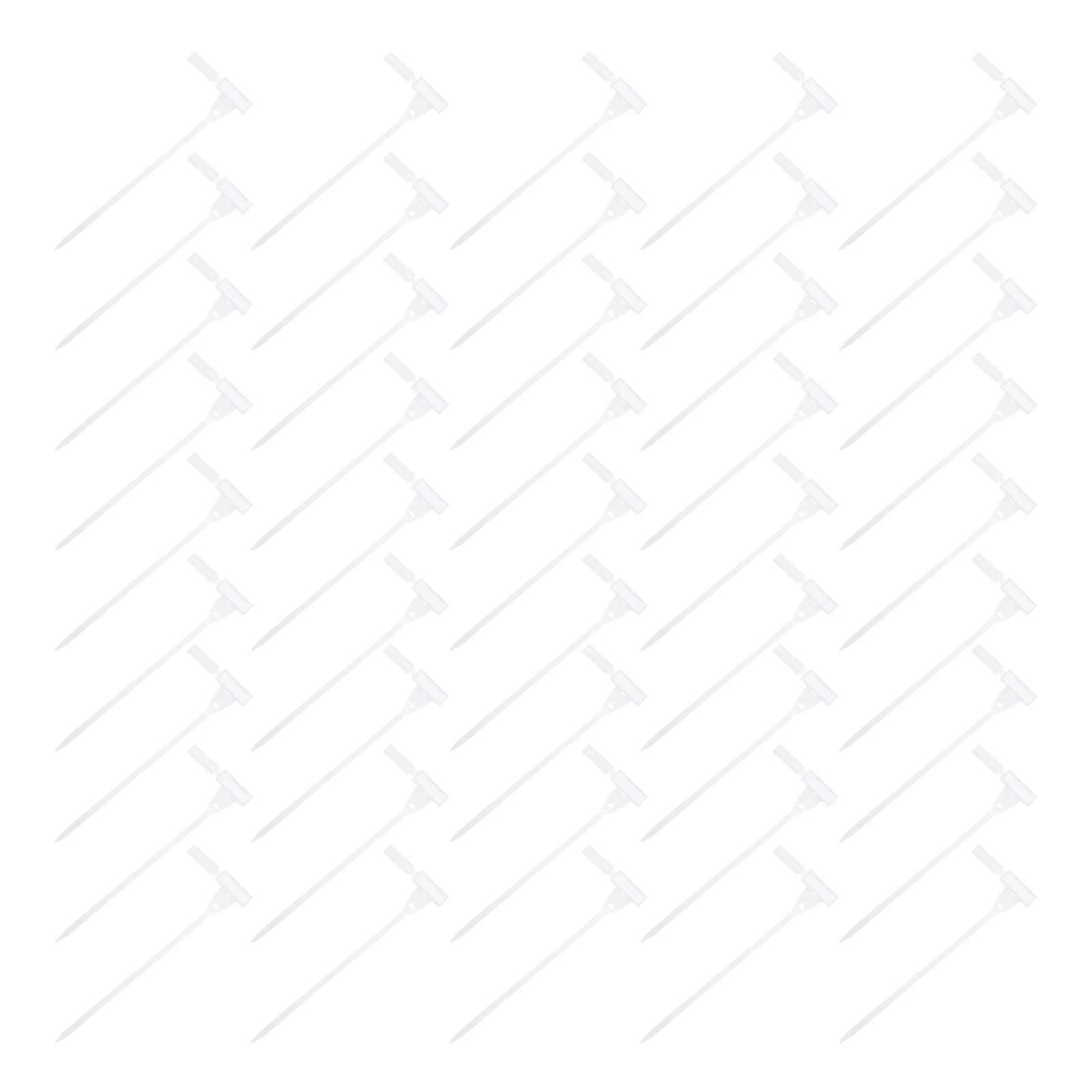 

100 шт., коробка для маркировочных этикеток с застежками-молнией, многоразовые кабельные бирки для маркировки растений, решение для организации садовой проволоки