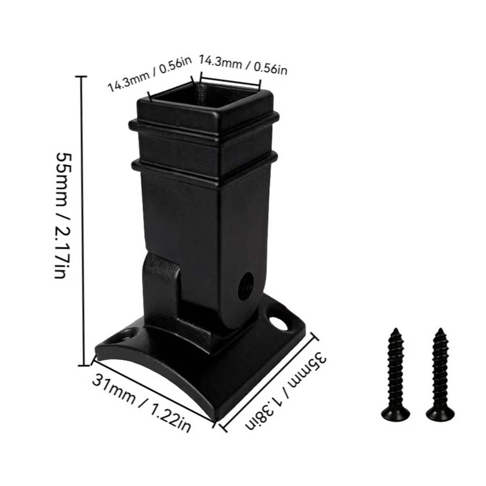 Adjustable Aluminum Alloy Post Kit With Adjustable Curved Reinforcement Ribs For Indoor Spiral Staircases Hardware Accessories