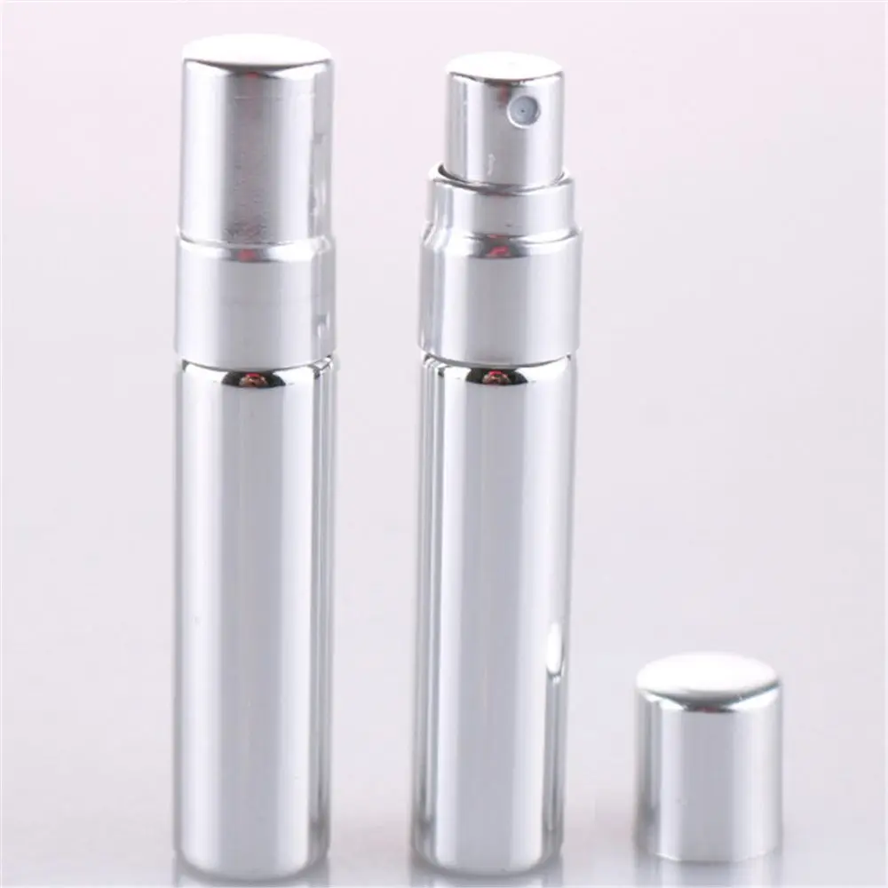 5ML Travel Alcohol Spray Nozzle Glass Bottle Atomizer Refillable Bottles Scent Pump