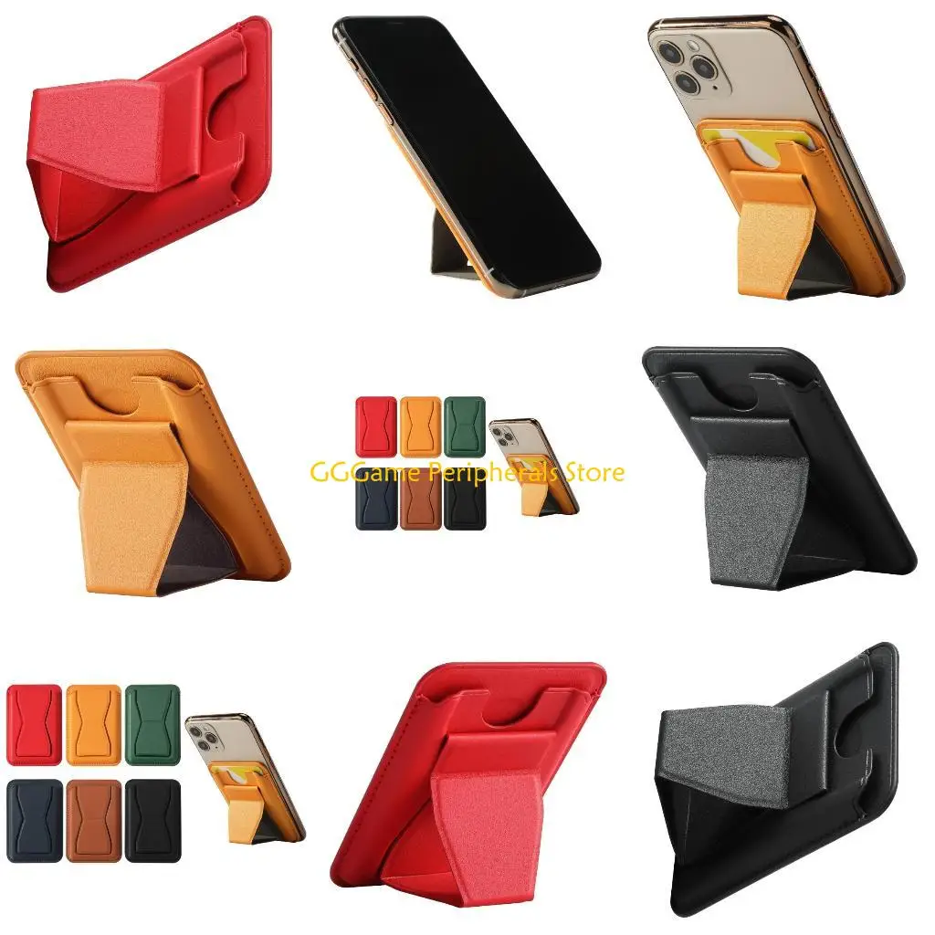 

U55B Card Holder Desktop Support Bracket Adhesive Sleeve for Most Phone