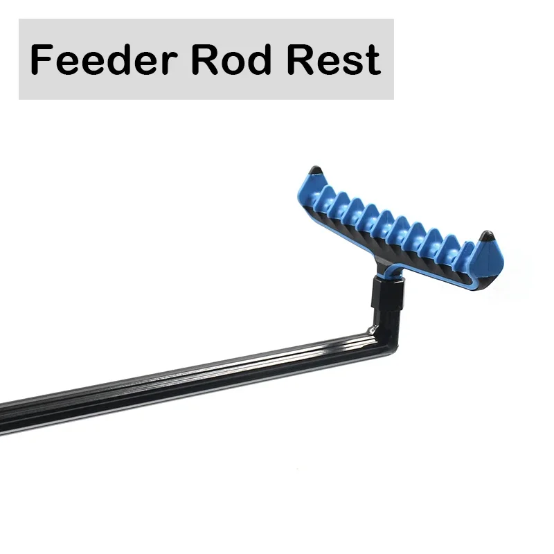 

1pc Carp Fihsing Tool 19.8cm Multi Rod Safe Rest Blue Feeder Rod Rest M3/8 For Carp Fishing Terminal Tackle Accessories