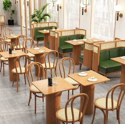 

More Design Cheap Commercial Furniture Cafe Bar Hamburger Shop KTV Club Leather Couch Restaurant Sectional Sofa Booth Seating