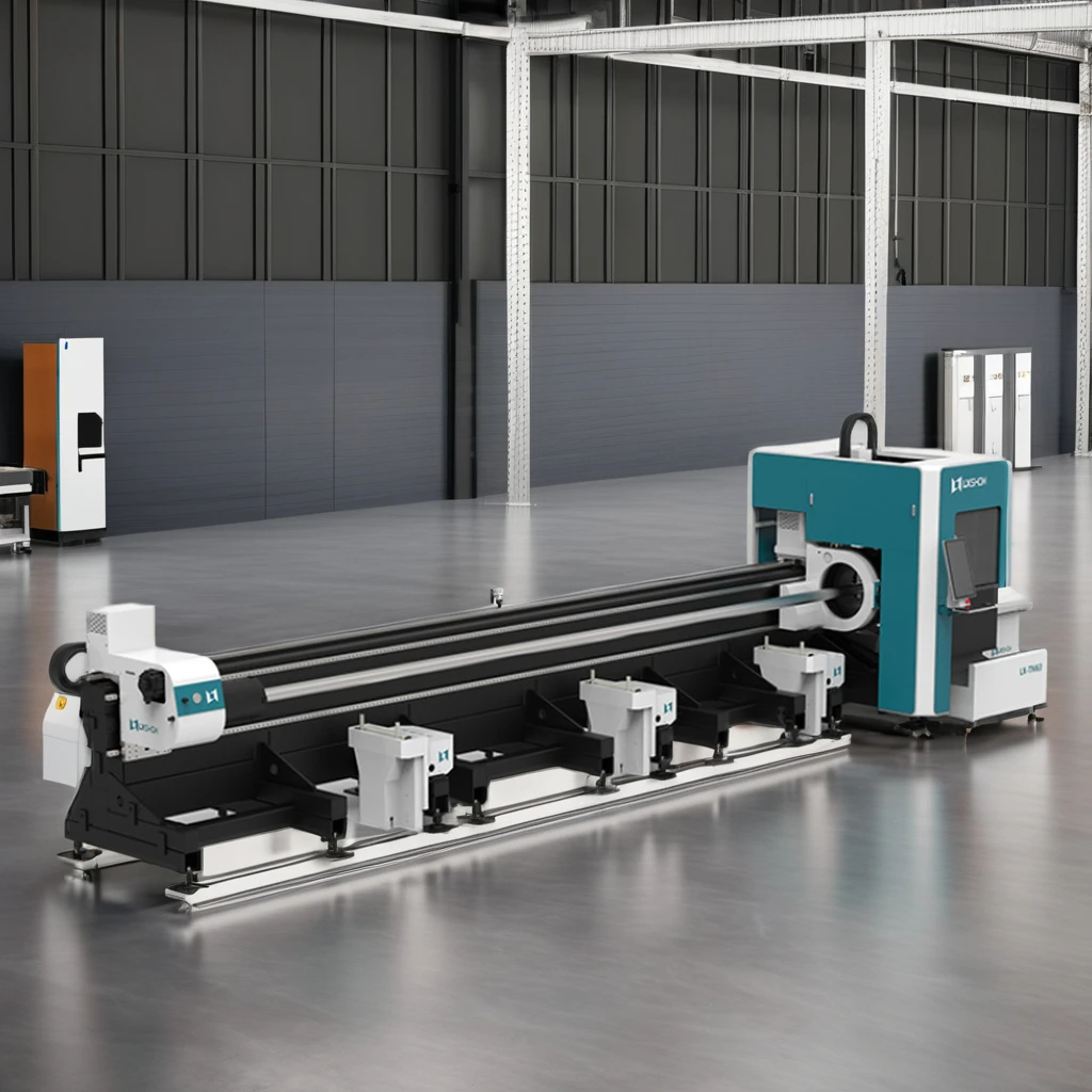 Industry Automatic Carbon Steel Stainless Tube Fiber Laser Cutting Machine Aluminum Pipe Copper Tube Laser Cutting Machine