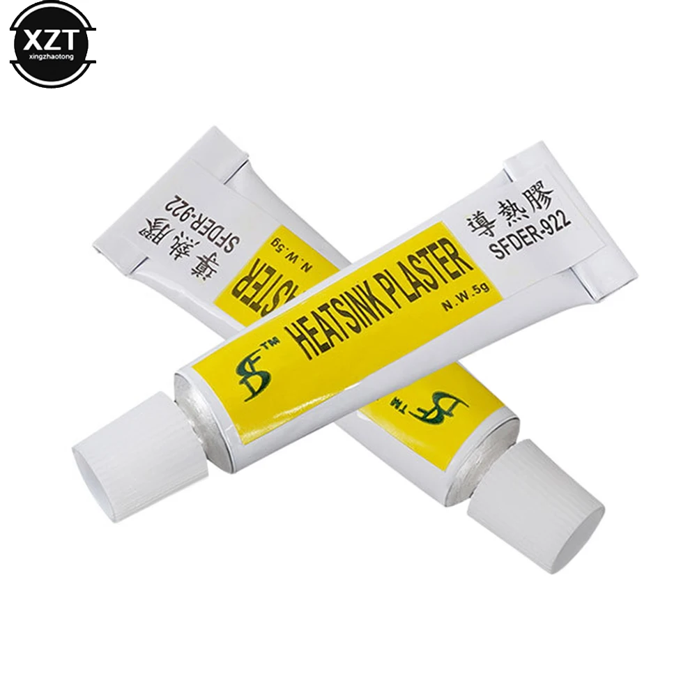 5g Almofadas Térmicas Dissipador Condutora Gesso Cola Adesiva Viscosa para Chip VGA RAM LED IC Refrigerador Radiador Refrigeração