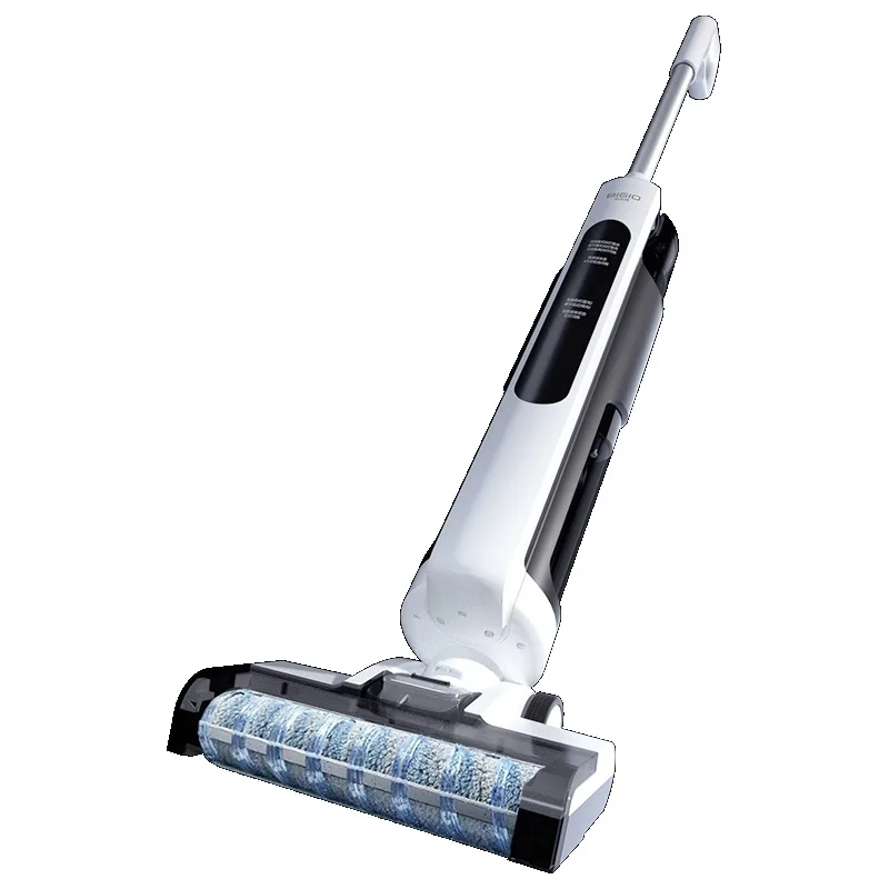 Bajino 무선 고속 바닥 세탁기 건식 습식 이중 용도 풀 링크 건조 자체 청소 음성 프롬프트 FC-G2 흰색