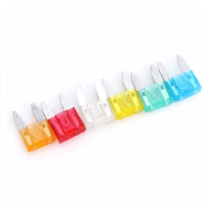60pcs 5-30A Automotive Blade Fuse Kits Small Size Blade Type Fuse Replacement for Car/ RV/ Truck/ Motorcycle/ Boat etc