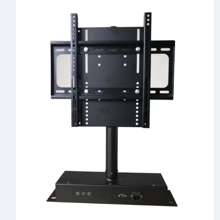 32-85inch Modern Motorized Remote 360 degree rotation TV lift TV mount Stand Cabinet table  TV bracket for home hotel office