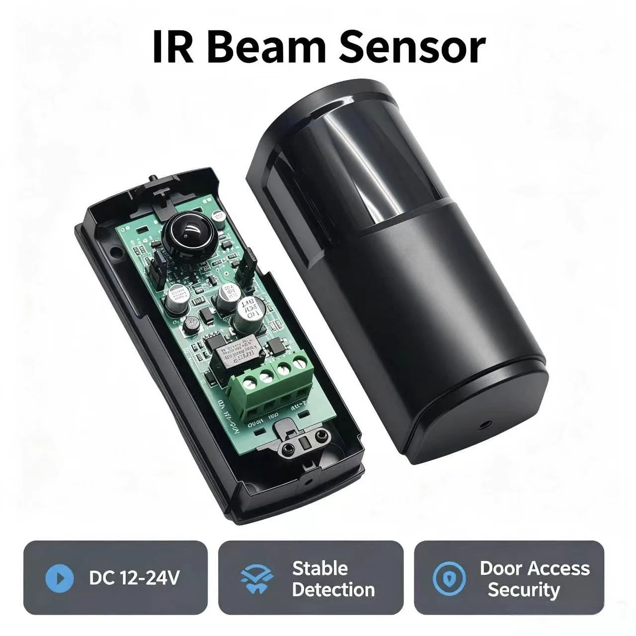 Gate Opener Motor PhotoCell Infrared Sensor/ Photo Eye Photocell/Safety Beam Sensors Alarm System