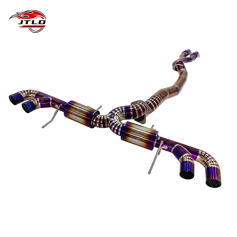 Factory Hot Sell High Performance Titanium Exhaust Pipe For Nissan GTR R35 Valvetronic Catback Full Exhaust System