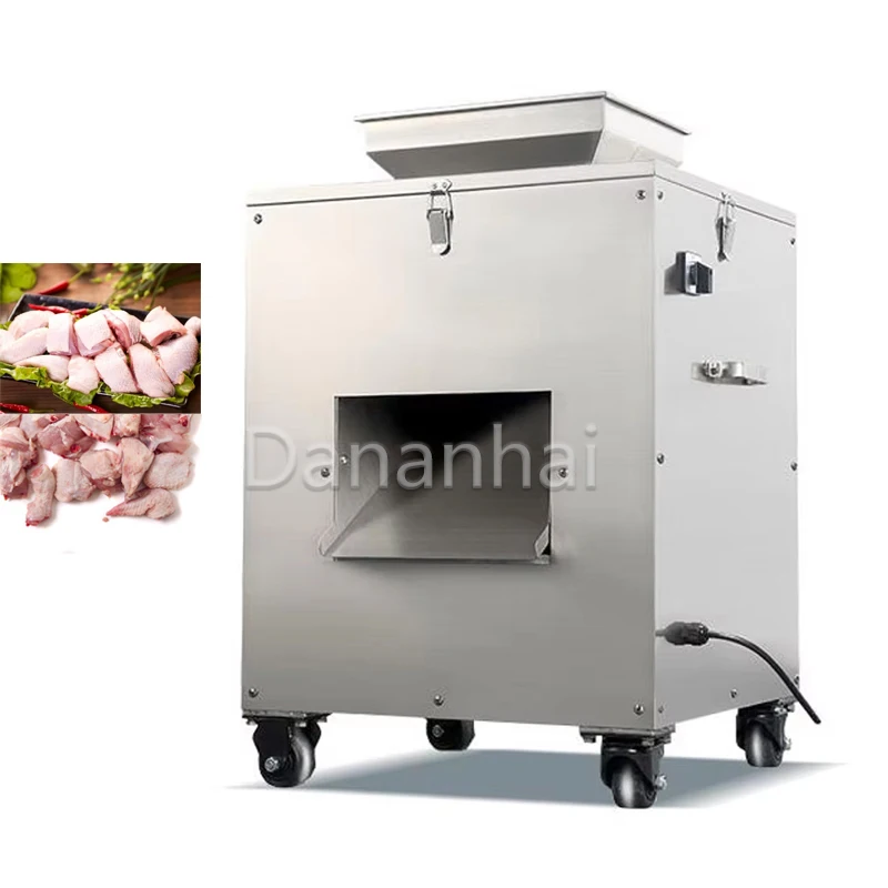 

Large Commercial Frozen Meat Cutting Machine, Fresh Chicken Braised Meat Cutting Machine