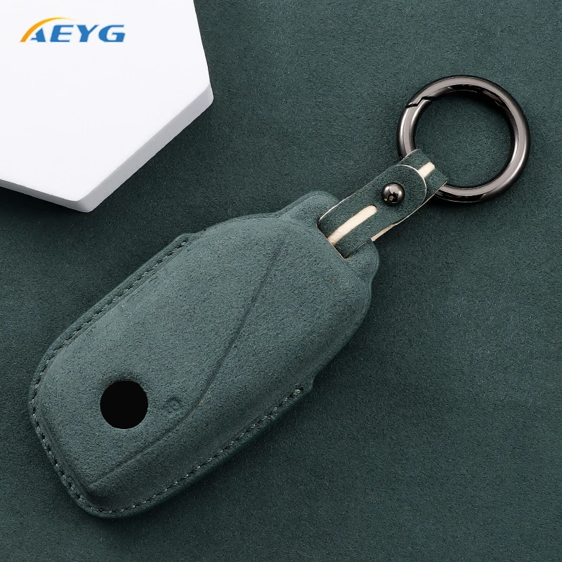 Car Remote Key Case Cover Shell Fob For BMW i7 X7 G07 LCI iX I20 X1 U11 7 Series G70 G09 XM U06 G81 Energy 2023 Accessories