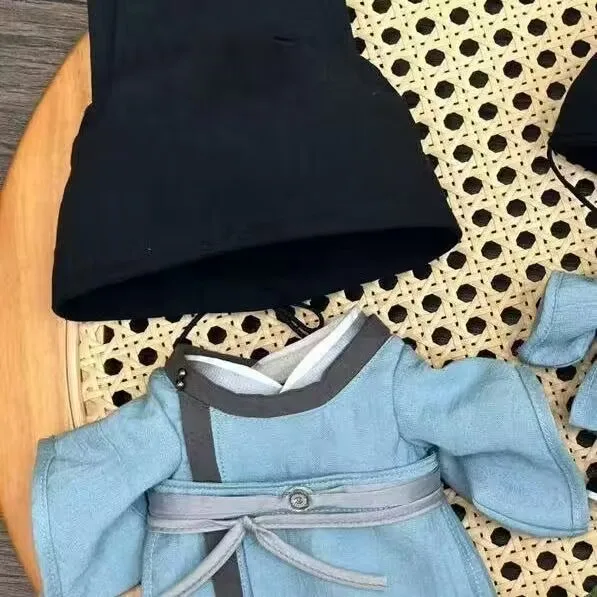 ตุ๊กตาผ้าฝ้าย "Zanghai Zhuan" 20 ซม. คุณลักษณะของ Xiao Zhan ตุ๊กตาอุปกรณ์ต่อพ่วงอย่างเป็นทางการของดาว ของขวัญจากลอร์ดจางไห่