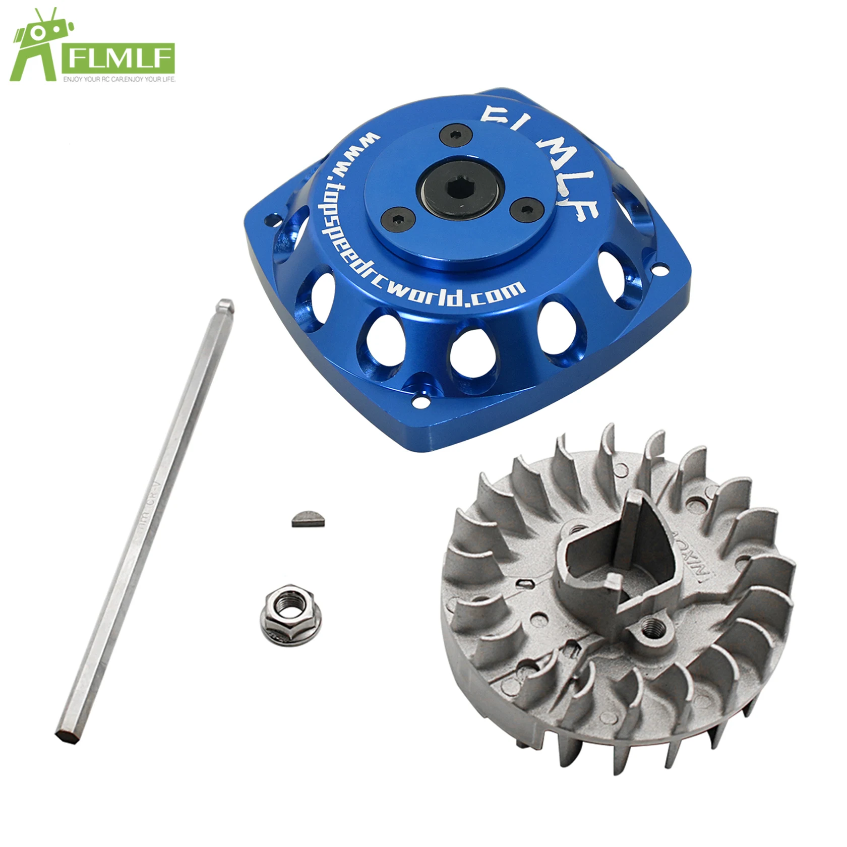 Koło zamachowe silnika 23CC-45CC lub rozrusznik elektryczny do 1/5 HPI ROFUN ROVAN KM BAJA LOSI 5IVE T FG MCD GoPed RedCat Część RC