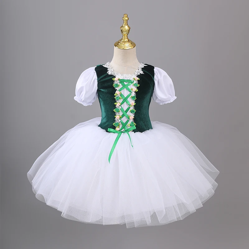 children's-ballet-dress-gabriella's-daughter-giselle's-performance-outfit-a-fluffy-sheer-dress-for-girls'-dance-performance
