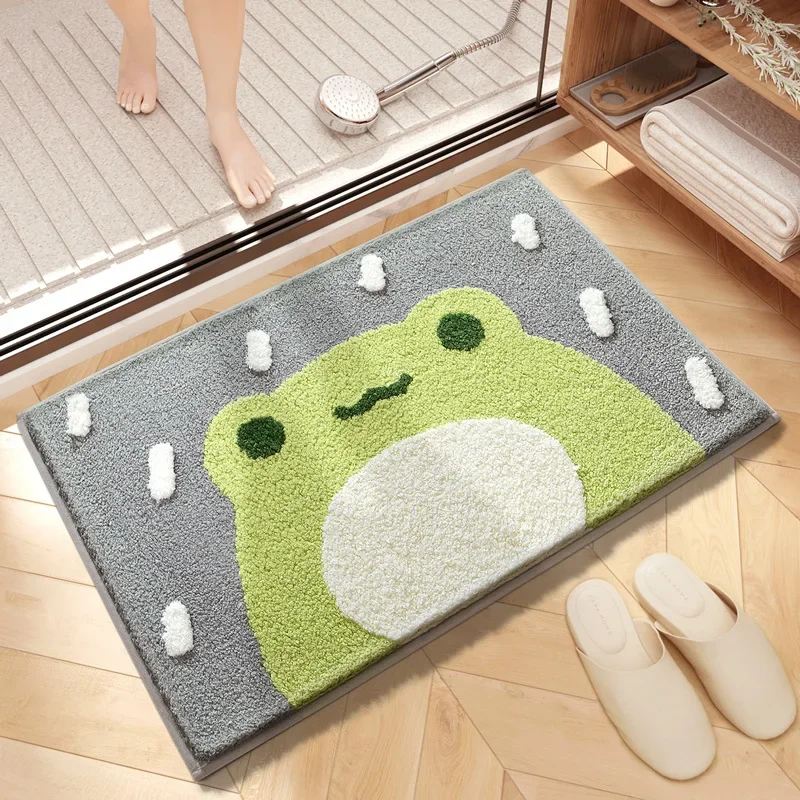 

SJB TD Bathroom floor mat, toilet toilet door absorbent non-slip carpet