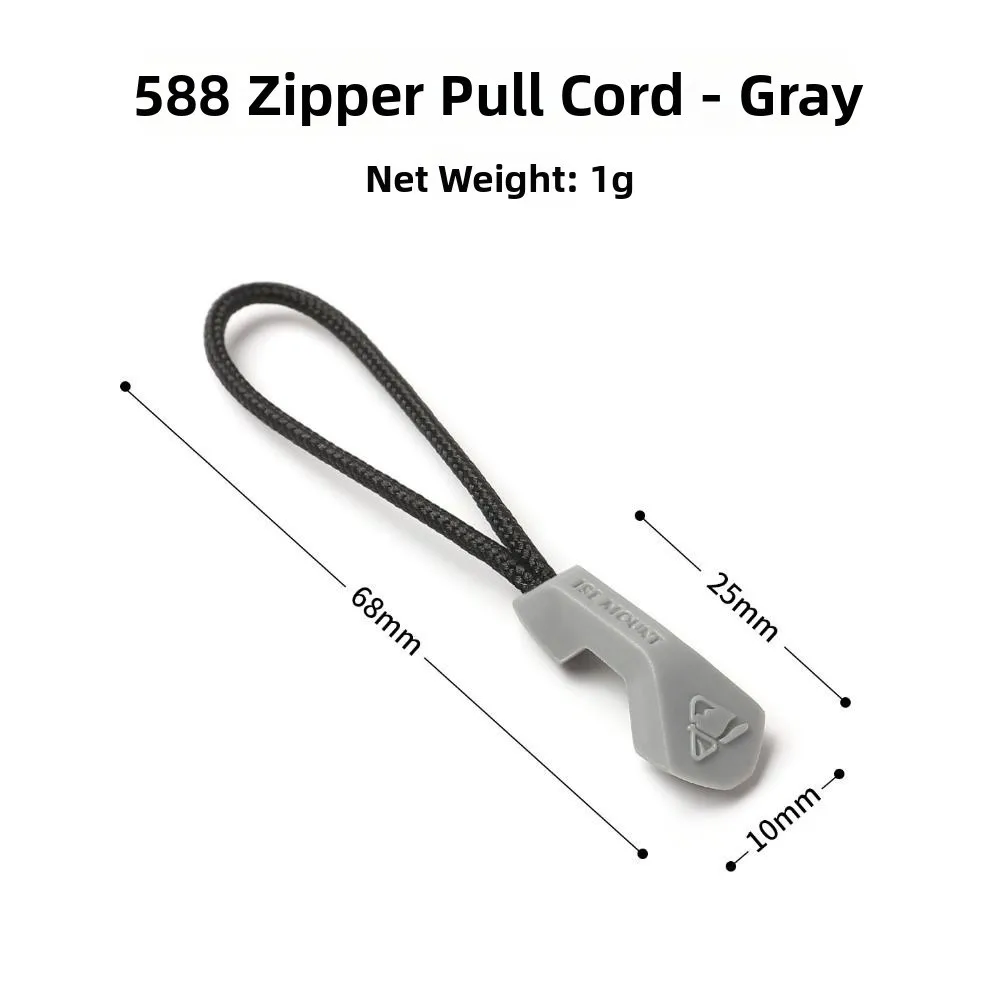 5pcs Universal Zipper Rope Anti-slip Tail Rope Multicolors Multistyles Zipper Puller Color Drawstring
