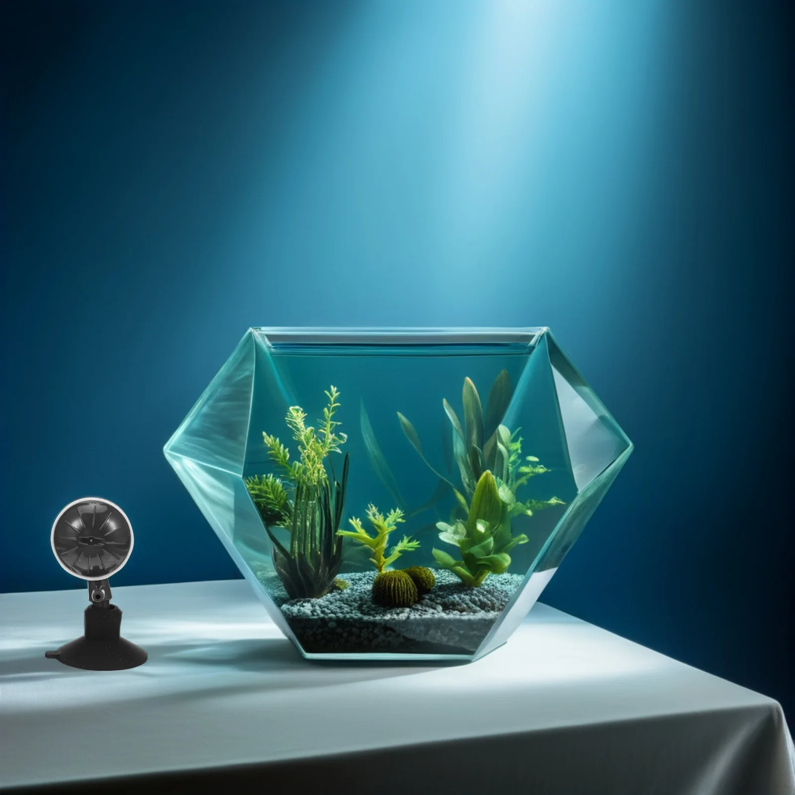 

Nanobubble Generator Professional Fish Tank Bubbler High Dissolved Oxygen Rotary Control Durable Aquarium Air Diffuser