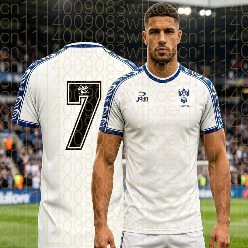 nova-camisa-de-futebol-2026-branca-com-detalhes-azuis-_numero-7-camiseta-esportiva-confortavel-e-respiravel-para-praia