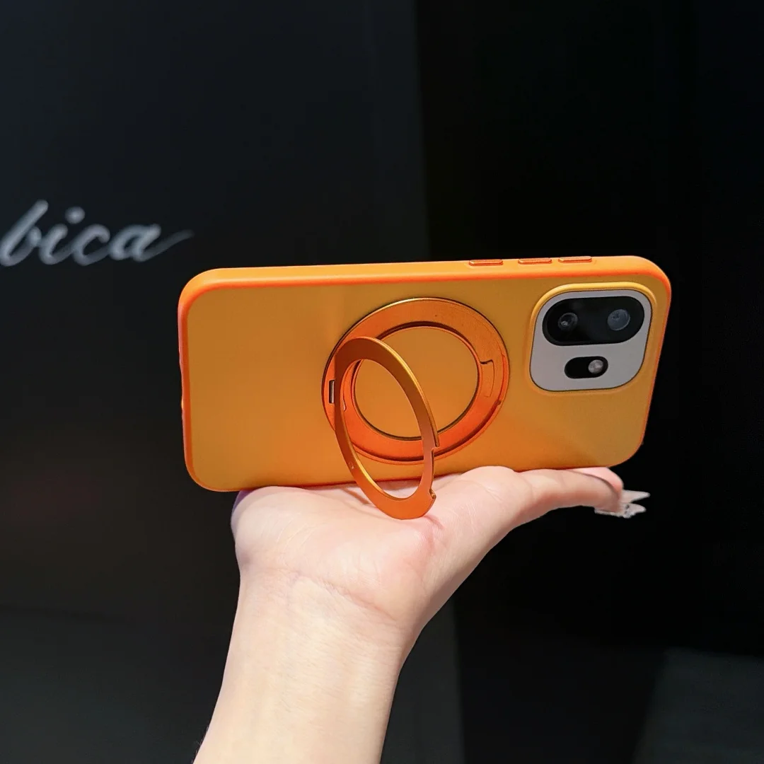 For OnePlus 15T Case 1+ 15T Protection Magnetic 360 Ring Holder Protector Mobile Phone Case Cover