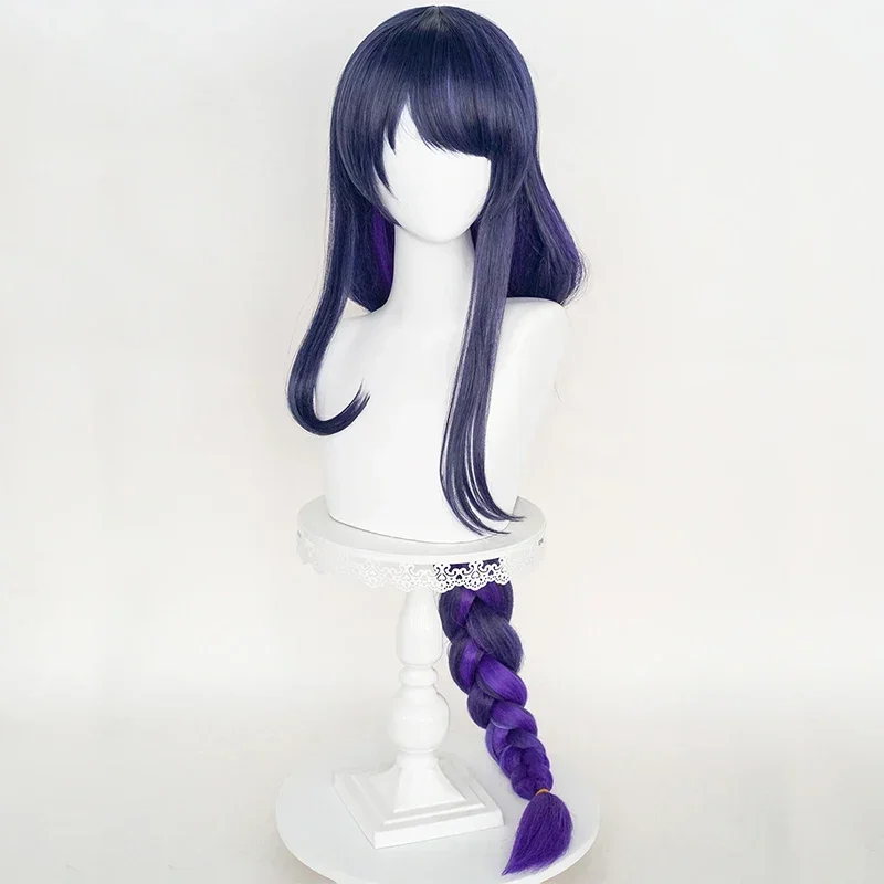 

Парик для косплея игры Genshin Impact, Райден шогун, Бааль, парик Genshin Impact Shogun Baal, длинные градиентные окрашенные парики для косплея