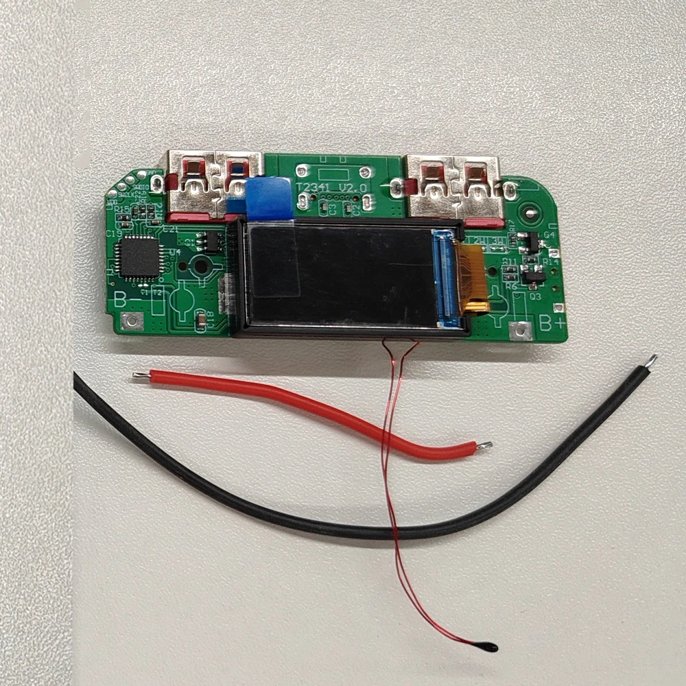 Type-C USB 22.5W 양방향 고속 충전기 벅 컨버터 PD/QC/SCP/VOOC용 TFT 디스플레이가 있는 모바일 전원 모듈 마더보드