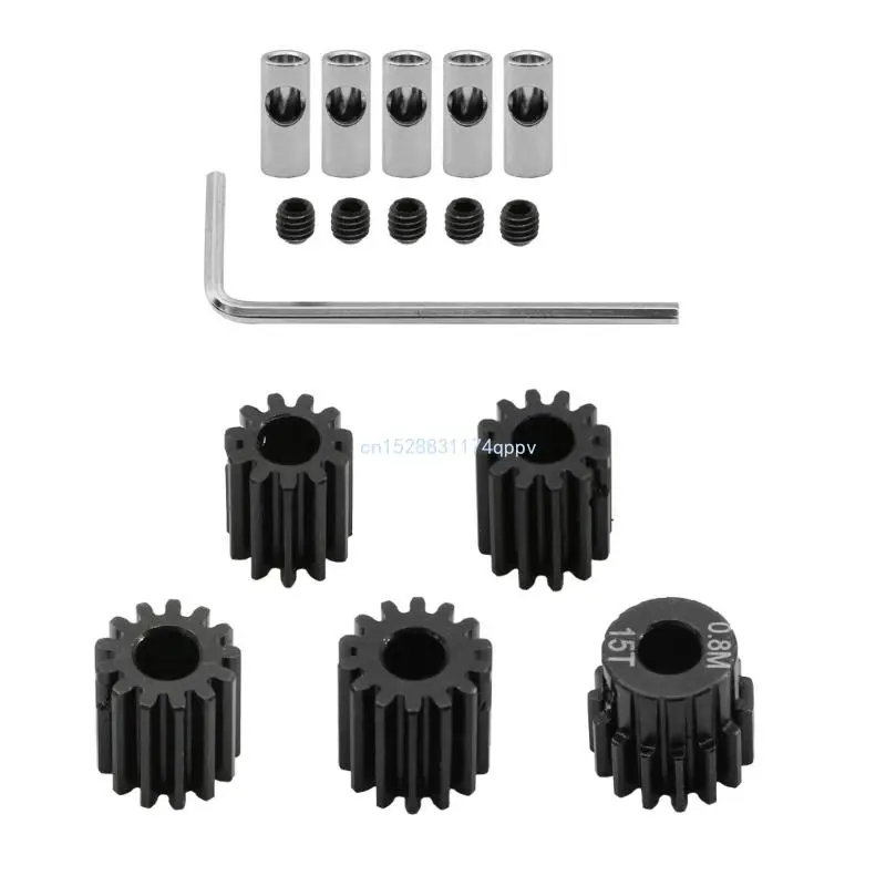 Modelo trepador Control remoto, paquete engranajes acero con Control remoto, 11T, 12T, 13T, 14T, 15T, para los