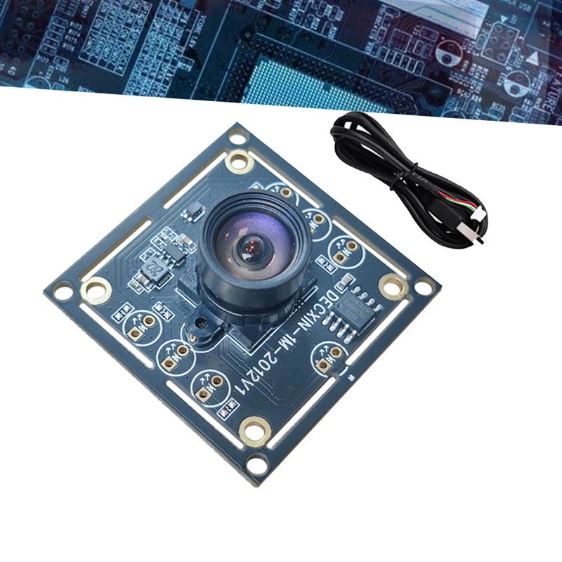 OV9732 USB Camera Module 720P 1MP 100 Degrees Face Recognition Image Acquisition For Raspberry Pi Orange Pi Camera 2M