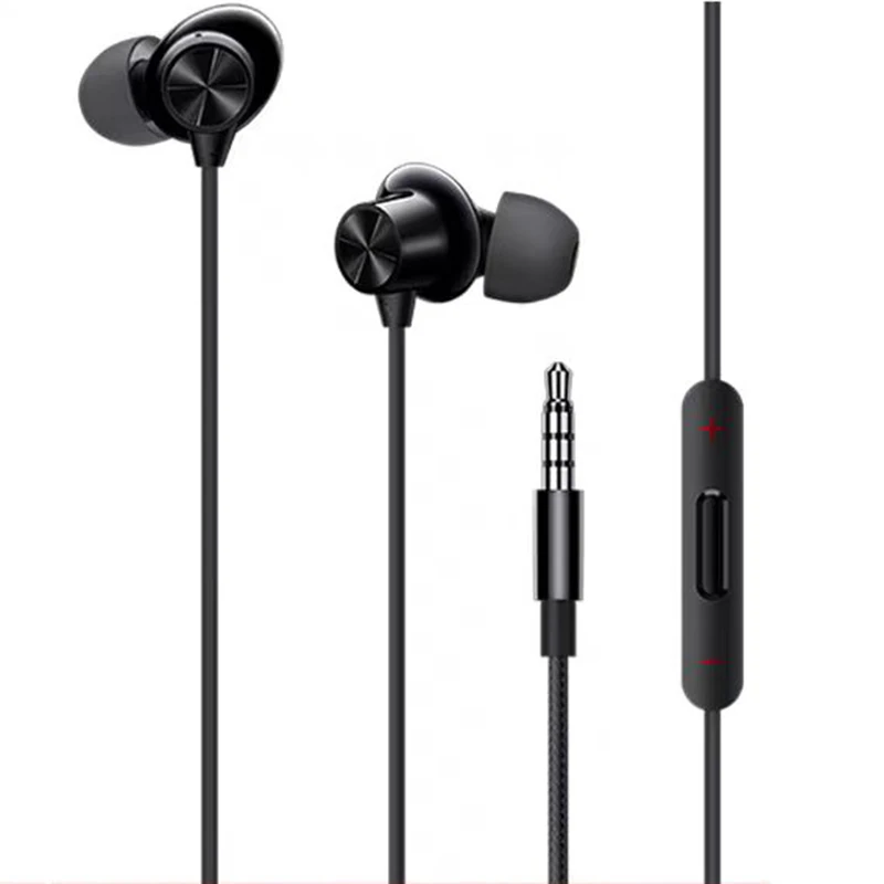 Original For Oneplus 3.5MM Earphones E103A In Ear Wired Buds Headsets With Mic For One Plus 1+ 3 3T 5 5T 6 6T K12 Plus Nord N100