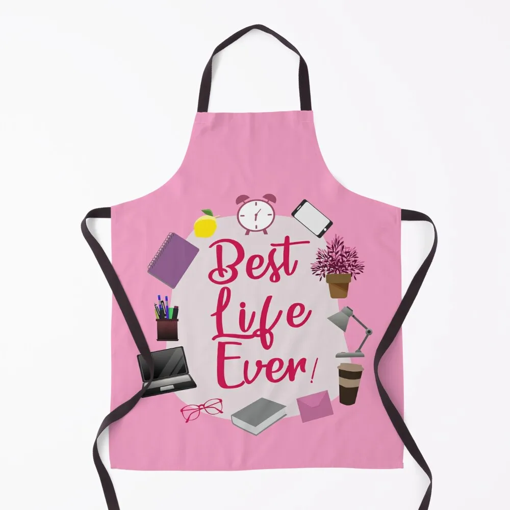 Best life Ever - Letter Writing for Sisters Apron painting Home And Kitchen Kitchen And Household Goods Apron