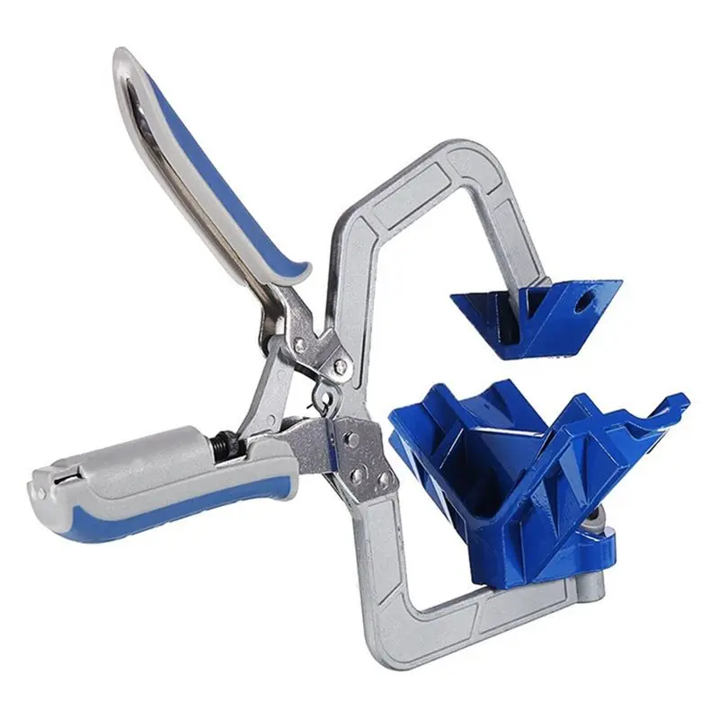 

AS94-90 Degree Right Angle Clamp Woodworking Magic Tool Fish Tank Glue Tool Clamp Holder Universal Welding Quick Clamp