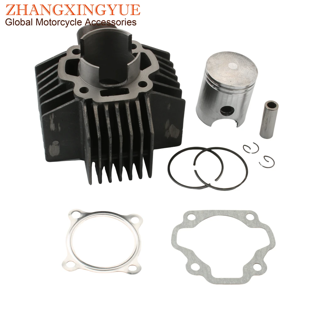 52mm zestaw cylindrów i zestaw tłoków oraz uszczelka cylindrów do Yamaha YB100 2R4-11311-00 — zdjęcie 5