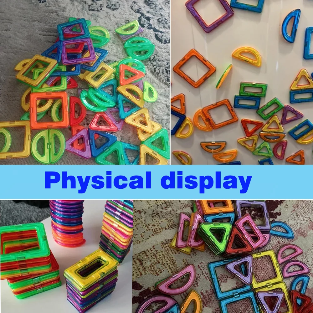 자석 장난감 대형 DIY 자석 블록 조립 장난감 어린이용 블록 STEM 장난감 학습 교육용 장난감