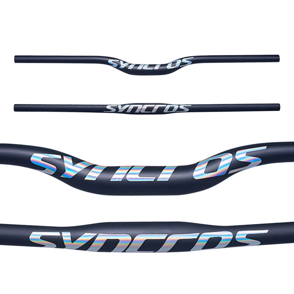 AliExpress TOSEEK Syncros Carbon Fiber Handlebar Mountain Bike Handle Bar MTB Bicycle Handlebars 31.8mm Rise or Flat Handle Bars Chameleon logo